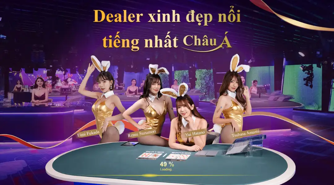 Sảnh Ku Casino hấp dẫn nhất Châu Á cùng dealer AV nổi tiếng